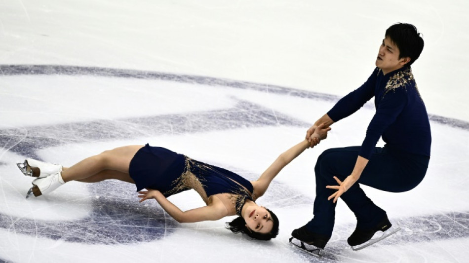 Japan's Miura, Kihara win Grand Prix final pairs gold