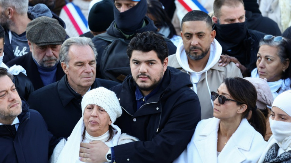 Tausende Menschen protestieren in Marseille gegen Drogenkriminalit&auml;t