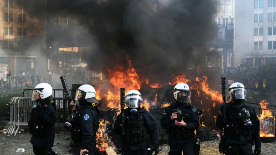 Brussels farmer protest turns ugly as EU-Mercosur deal teeters