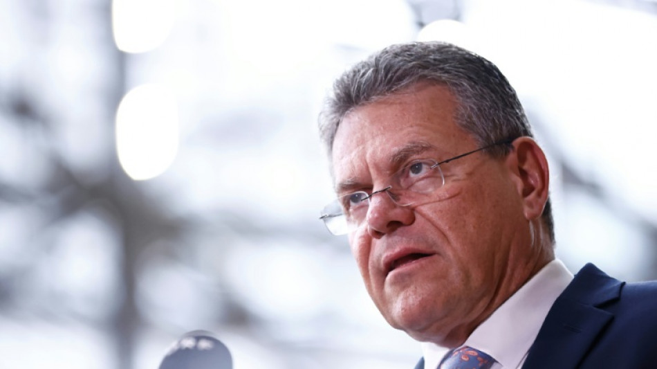 EU-Handelskommissar Sefcovic fliegt zu Zollverhandlungen in die USA