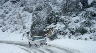 La Californie sous la neige &agrave; cause d'un inhabituel blizzard