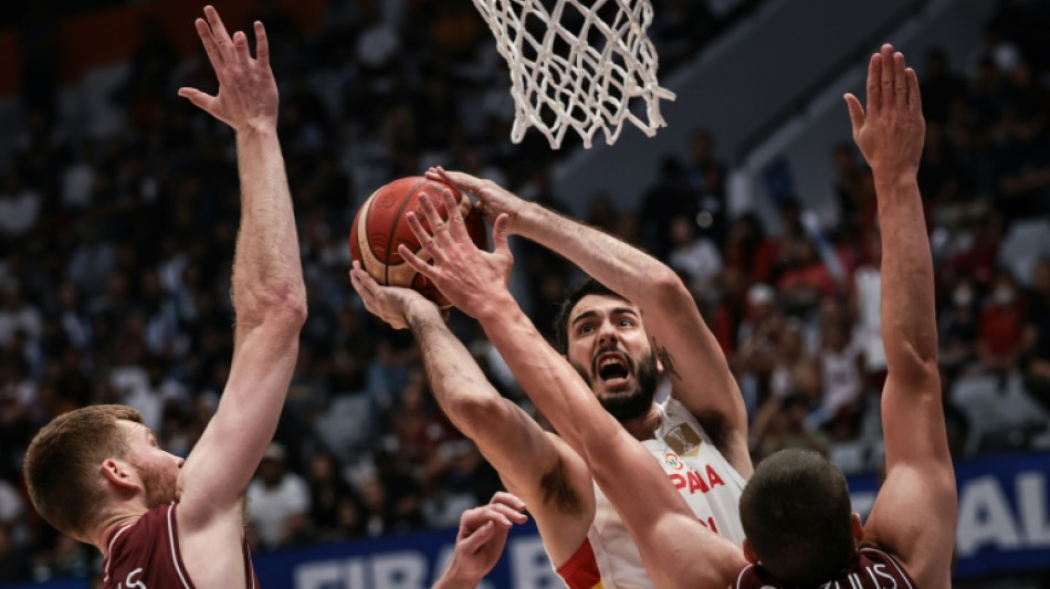 Latvia stun Spain as Basketball World Cup second round begins