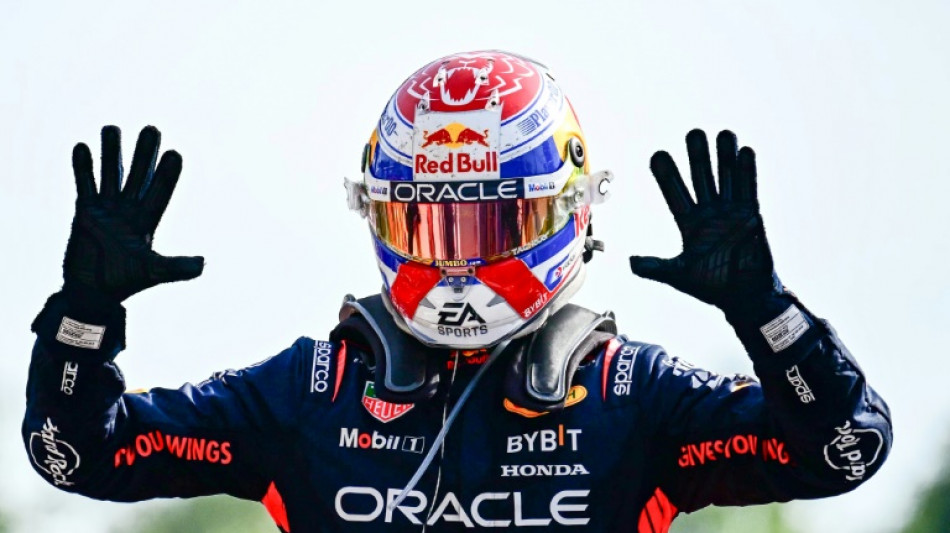 Record-breaking Verstappen makes it a perfect 10 at Italian Grand Prix