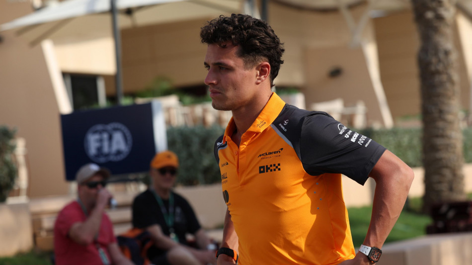 Bahrain: Norris il più veloce delle prime libere