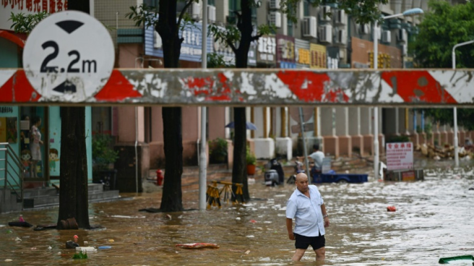 Más de 50.000 evacuados en el centro de China debido a fuertes lluvias