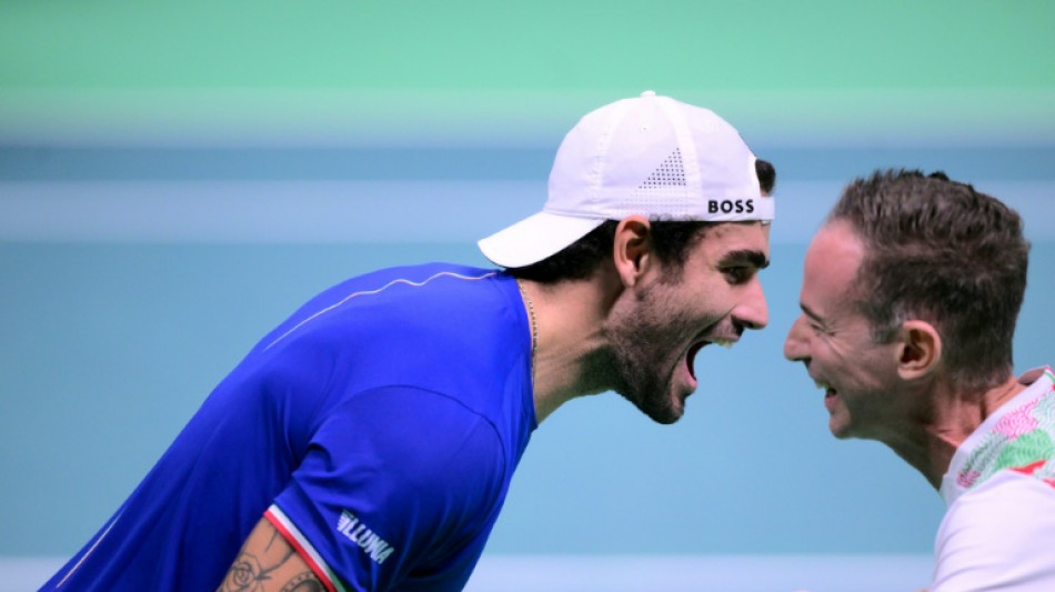 Coupe Davis: l'Italie à une victoire de la finale