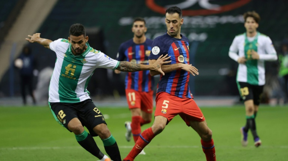 Barcelona gana en los penales al Betis y pasa a final de Supercopa de Espa&ntilde;a