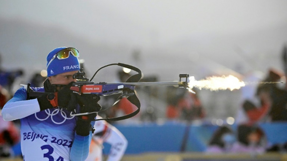 JO-2022: le relais mixte de biathlon en argent derri&egrave;re la Norv&egrave;ge, premi&egrave;re m&eacute;daille pour la France