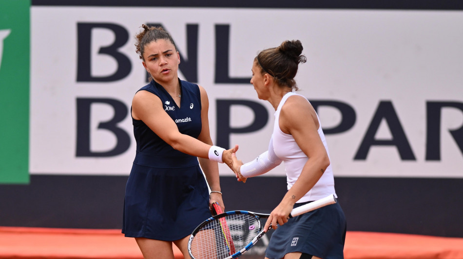 Internazionali: ancora Errani-Paolini, è finale nel doppio