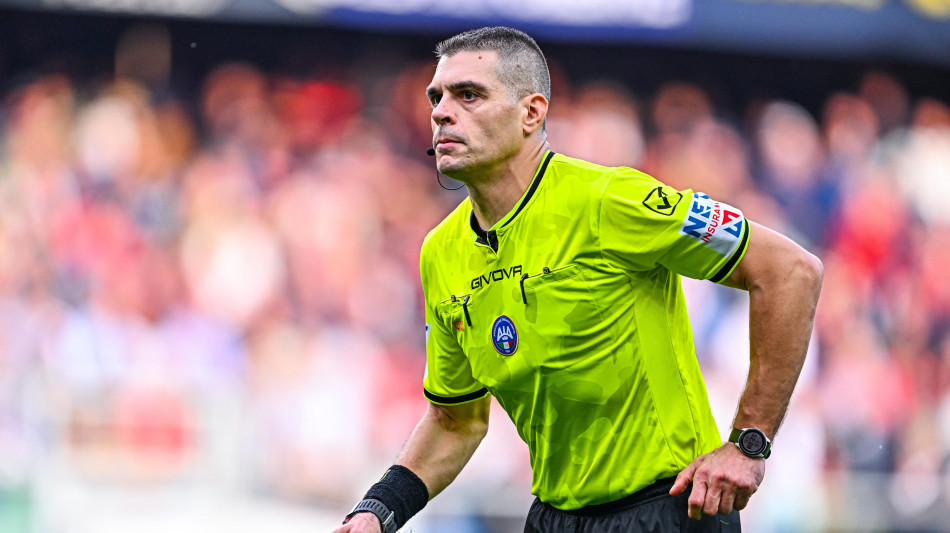 Sozza arbitra Inter-Napoli, a Mariani Juve-Milan