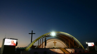 Le pape accueilli en rock star par les jeunes catholiques pour une veill&eacute;e de Jubil&eacute;
