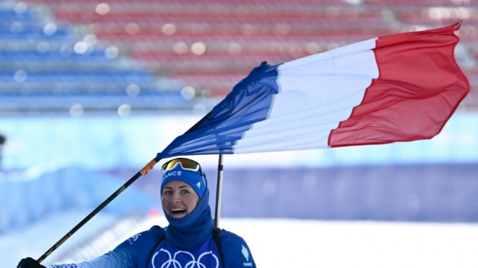 JO-2022/Biathlon: Justine Braisaz-Bouchet participe &agrave; son tour au festival fran&ccedil;ais