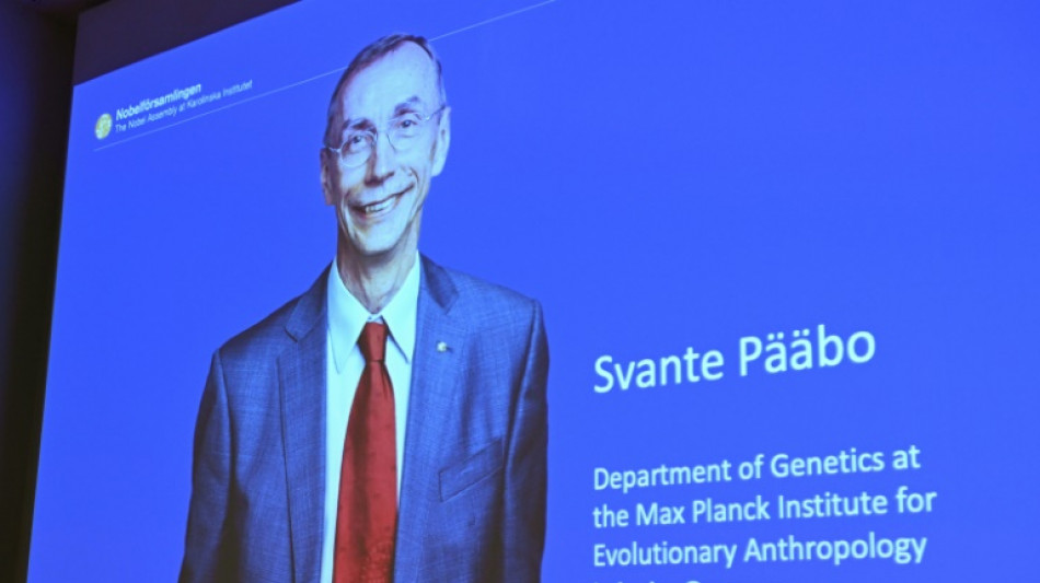 Premio Nobel de Medicina al sueco Svante P&auml;&auml;bo, experto en gen&eacute;tica evolutiva