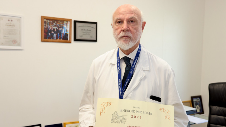 San Raffaele, al neurologo Rossini il Premio Energie per Roma