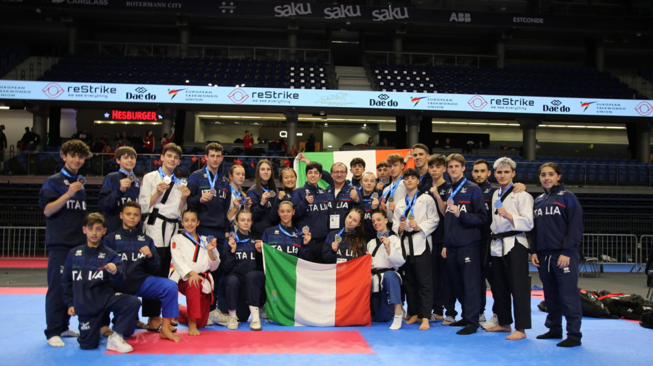 Taekwondo: l'Italia protagonista agli Europei di Poomsae