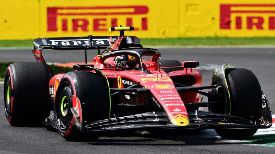 Sainz fastest for Ferrari in final Monza practice