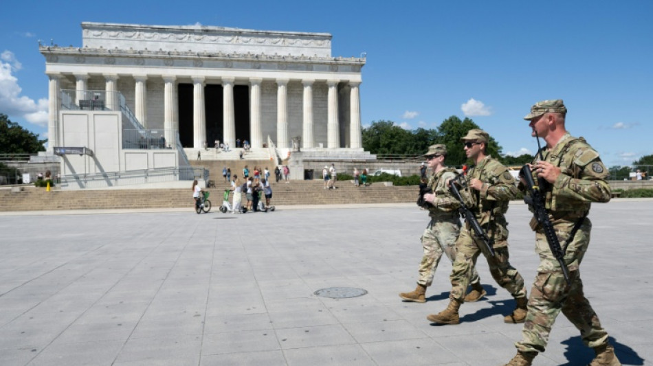 Una jueza ordena al gobierno de Trump retirar a la Guardia Nacional de Washington