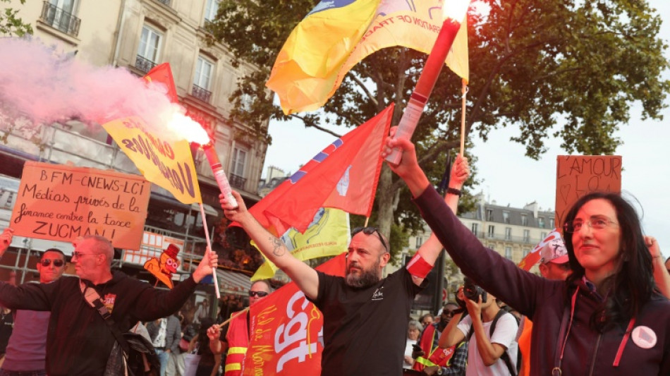 Proteste gegen Sparpl&auml;ne in Frankreich - Deutlich weniger Teilnehmer als vor zwei Wochen