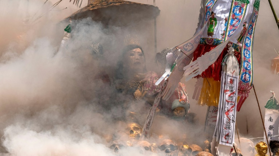 Skulls, smoke and spirits: Thai ceremony for the unclaimed dead