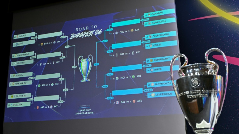Real Madrid to play Benfica, PSG face Monaco in Champions League play-offs