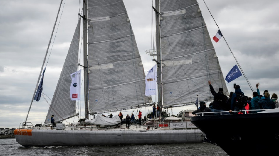 La go&eacute;lette Tara part &eacute;tudier l'effet des pollutions autour des c&ocirc;tes europ&eacute;ennes