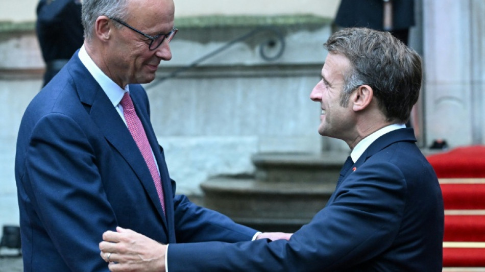 Macron et Merz vont sceller le "reset" franco-allemand &agrave; Br&eacute;gan&ccedil;on