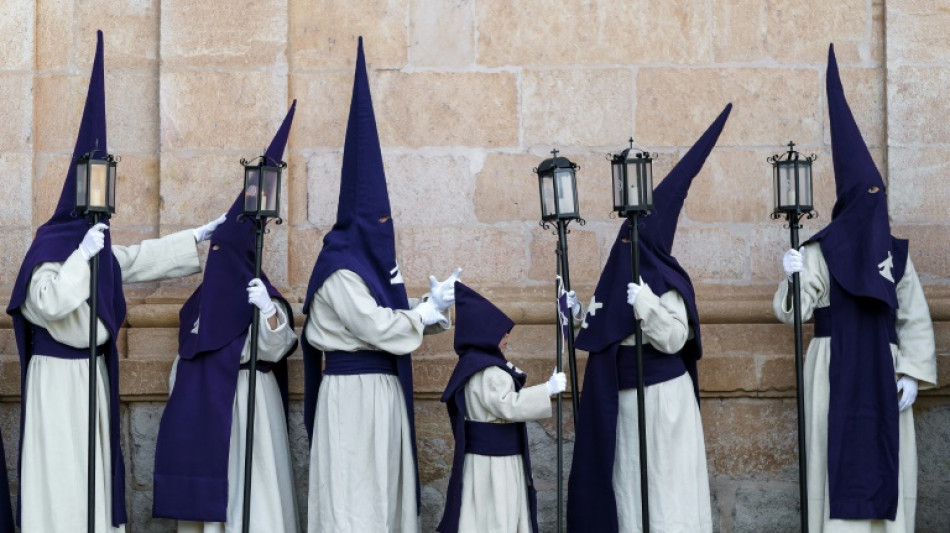 Spanish youth keep vibrant Holy Week processions alive