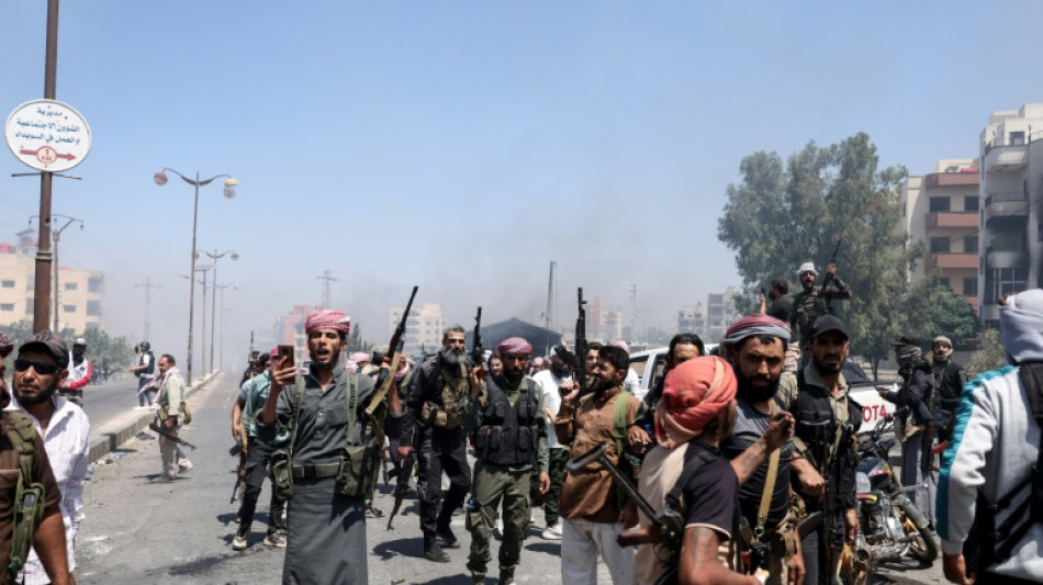 Drusos retomam controle da cidade síria de Sweida