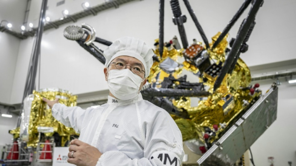 Japan to launch probe for Mars moons in October: space agency