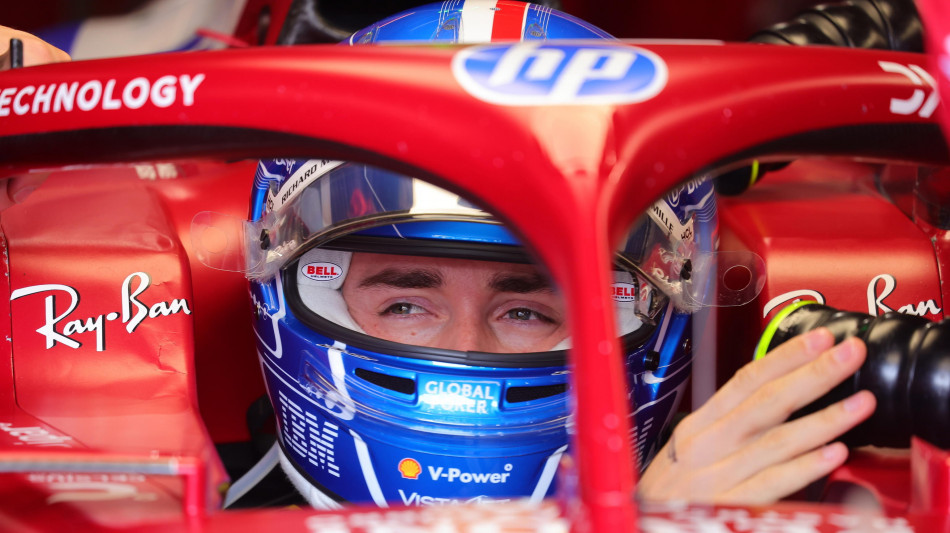 F1: Ferrari, Leclerc salta media day per una indisposizione