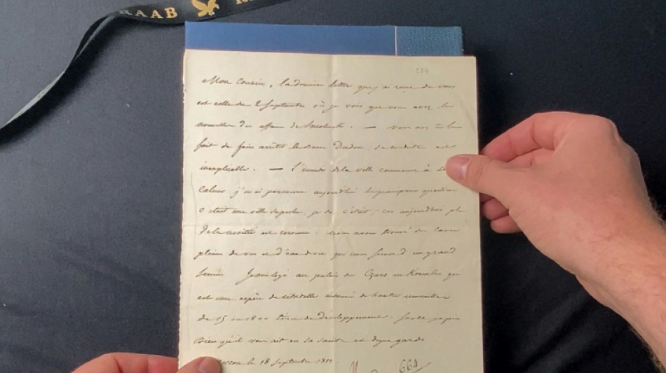 En vente aux Etats-Unis, une lettre de Napol&eacute;on &eacute;crite de Moscou en flammes