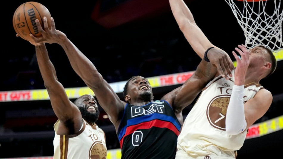 Pistons top Warriors to clinch NBA playoff berth