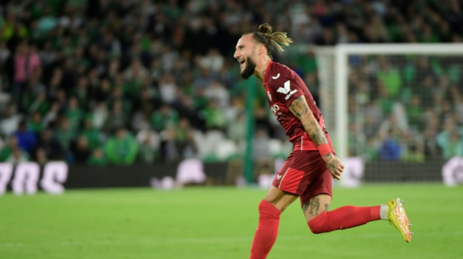 Sevilla hold Betis in fiery derby, Atletico drop points again