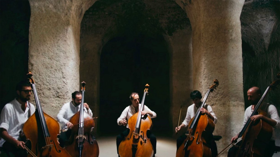 Musiche di Monteverdi a Napoli per i contrabbassi di Roccato