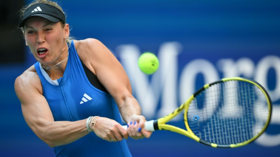 US Open comeback run shows Wozniacki 'on right track'