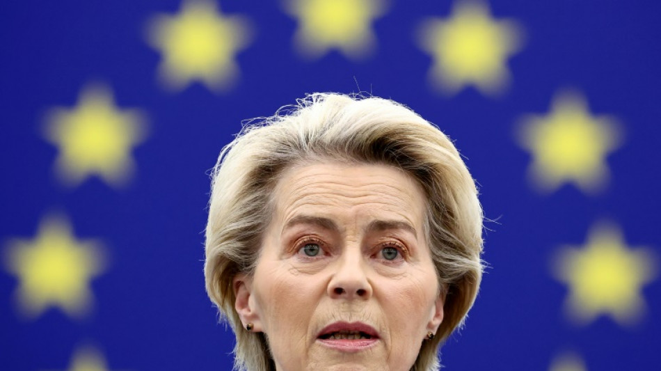 Verleihung von Aachener Karlspreis an EU-Kommissionspr&auml;sidentin von der Leyen