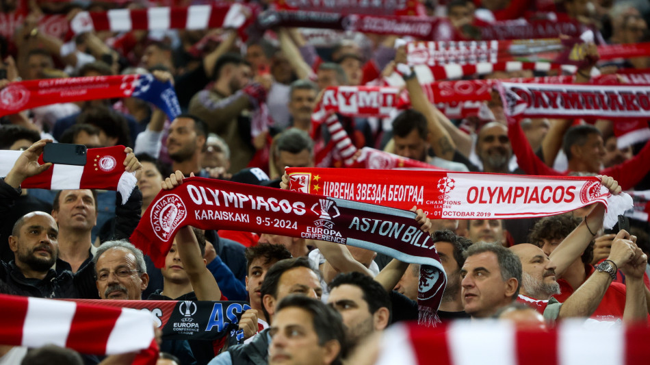 Conference: l'Olympiacos in finale, affronter&agrave; la Fiorentina