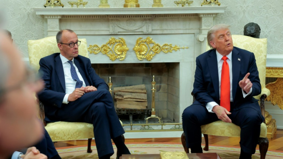 Trump will "gro&szlig;artige Beziehung" zu Deutschland und lobt h&ouml;here Verteidigungsausgaben