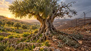 الزيتون الفلسطيني بين خسائر الحرب والاستهداف المتكرر للأرض