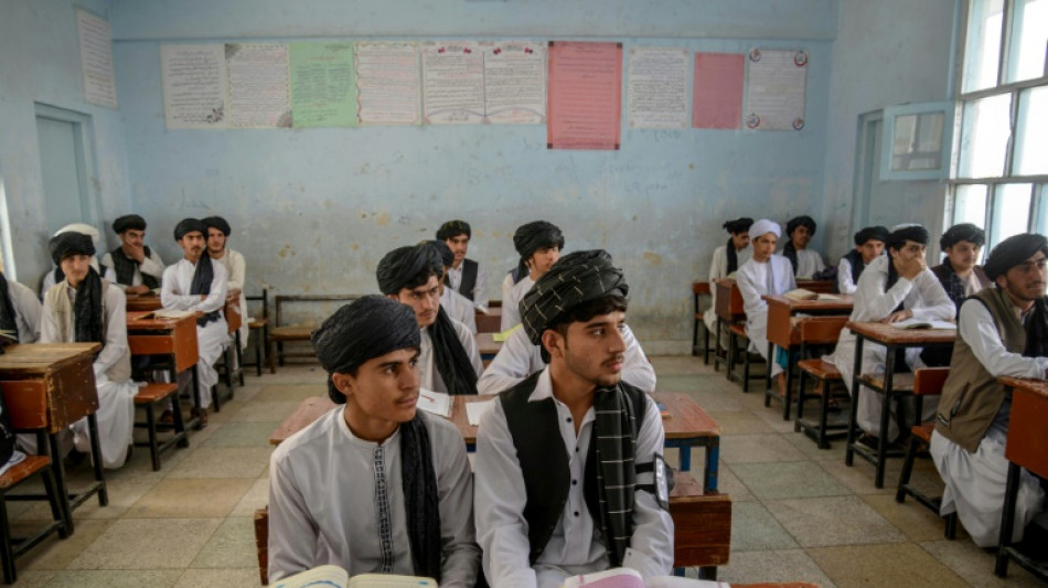 Tunics & turbans: Afghan students don Taliban-imposed uniforms