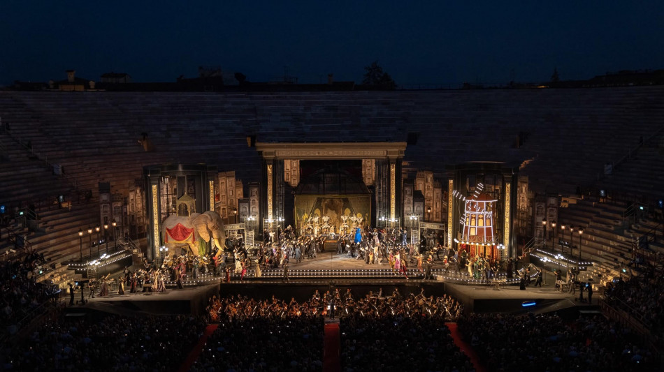 Arena di Verona, oltre 416mila spettatori nel 2026, pi&ugrave; di 3 mesi in scena