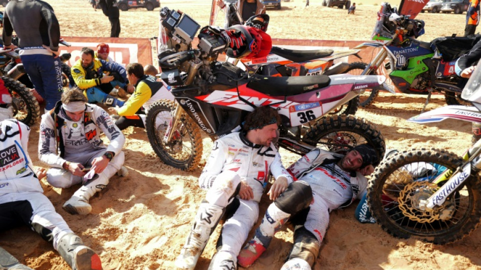 Schareina logra la pen&uacute;ltima etapa del Dakar en motos pero Sanders es virtual ganador
