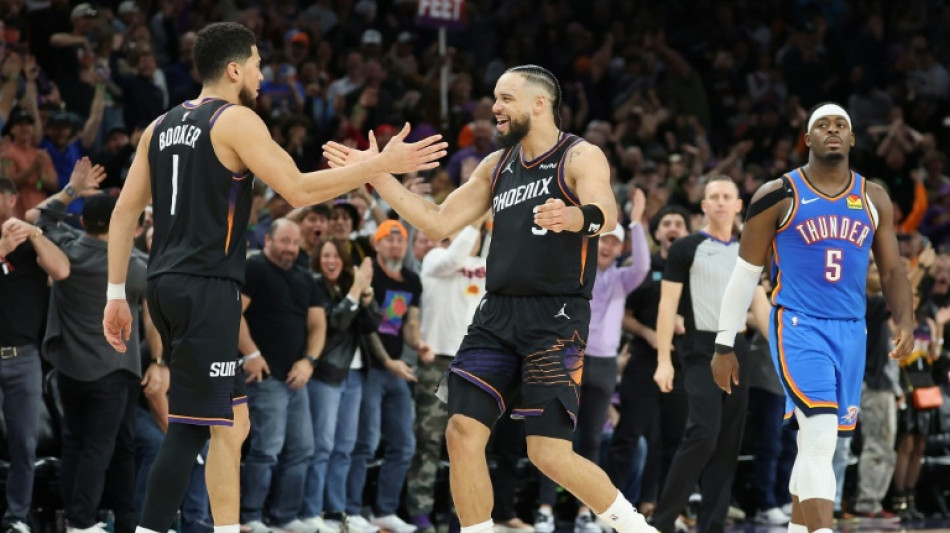 Suns stun NBA-best Thunder as East-leading Pistons top Cavs