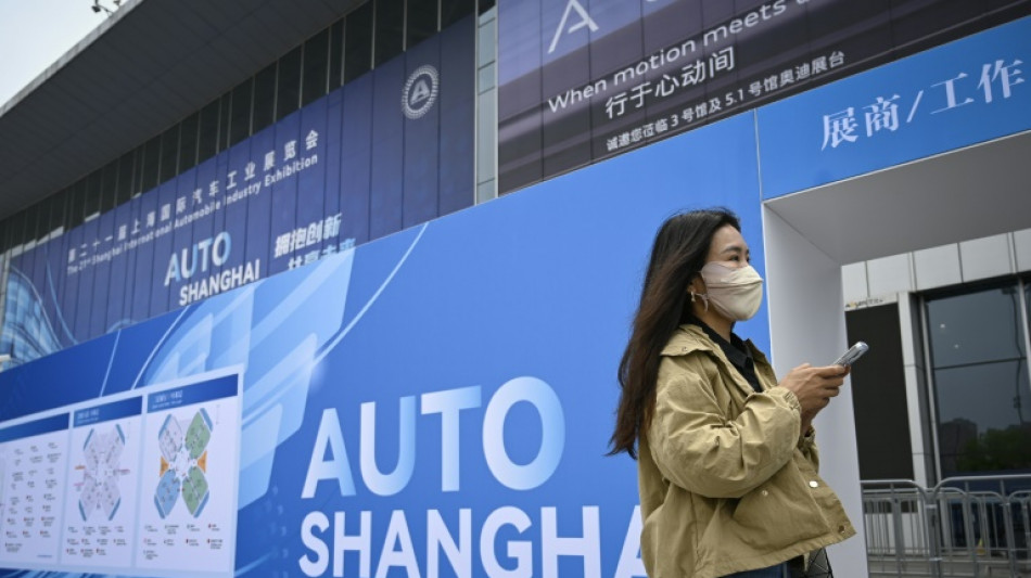 Automobile: le salon de Shanghai, symbole de la nouvelle donne mondiale malgr&eacute; la temp&ecirc;te douani&egrave;re