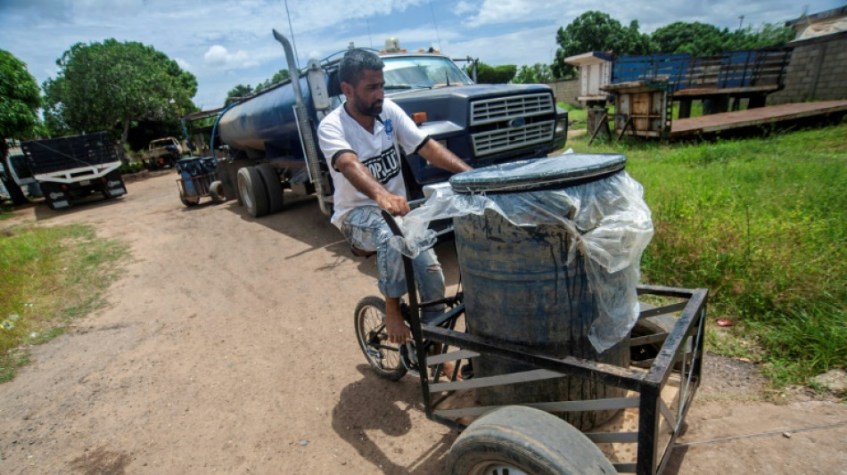 Drilling for water in Venezuela's parched oil town