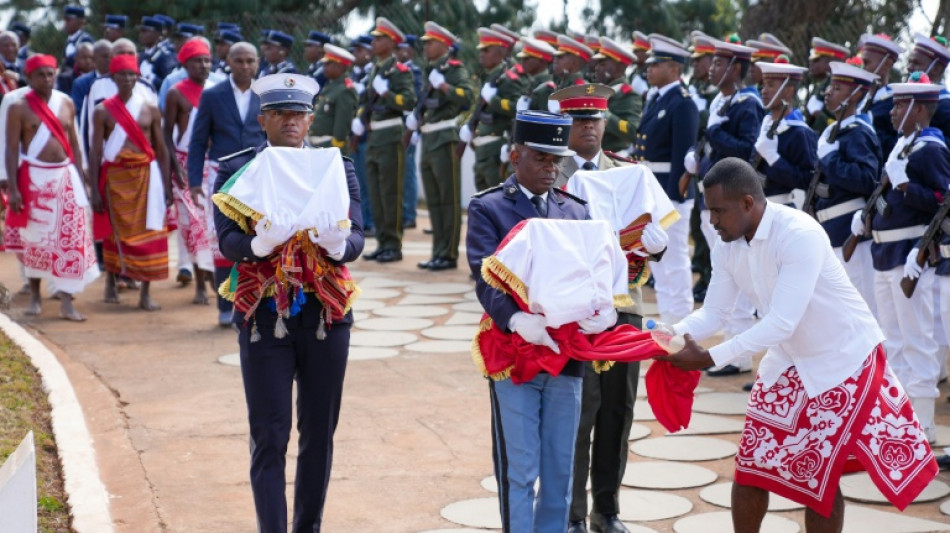 Madagascar receives skull of king beheaded by France