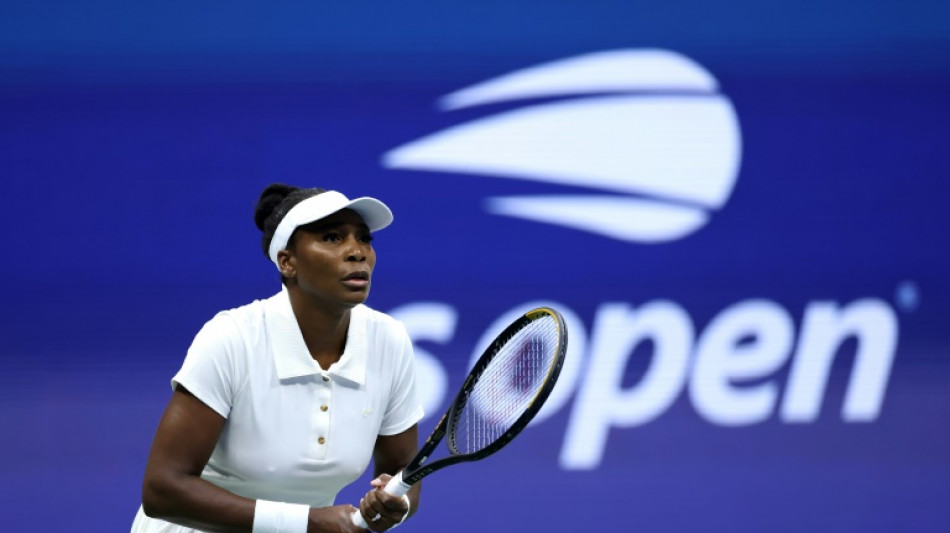 Venus Williams luta, mas é eliminada em seu retorno ao US Open