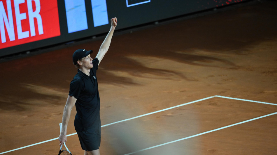 Internazionali: Sinner 'Roma speciale, darò tutto per vincere'