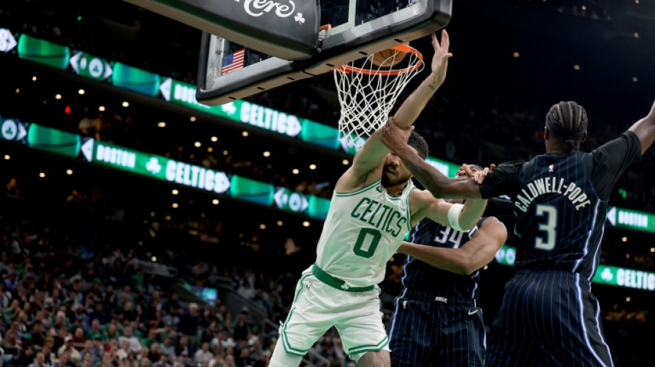 Celtics star Tatum 'doubtful' for game two against Magic