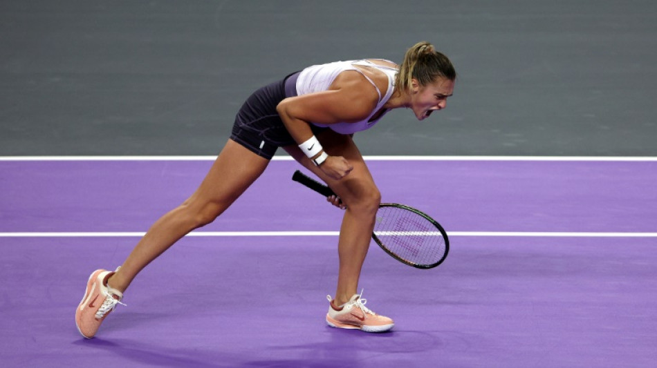 Sabalenka stuns Swiatek to reach WTA Finals title match